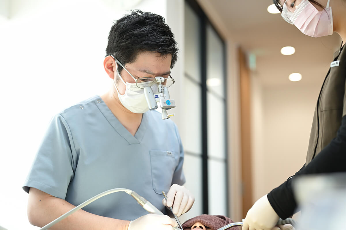 一人ひとりに合った“オーダーメイド”の治療・予防メインテナンス